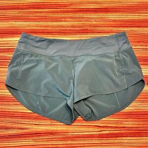 Lululemon 2.5 speed up shorts size 8